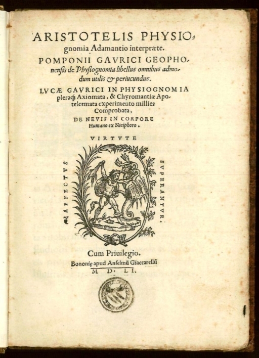 Digitalisate Aristoteles 1551