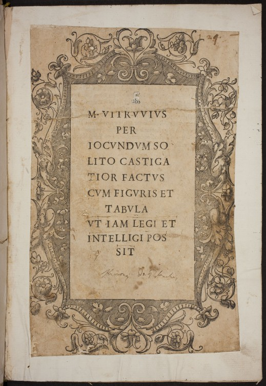 Digitalisate Giocondo 1511