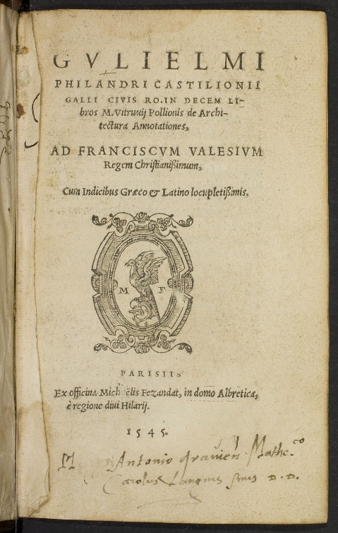 Digitalisate Philandrier 1545