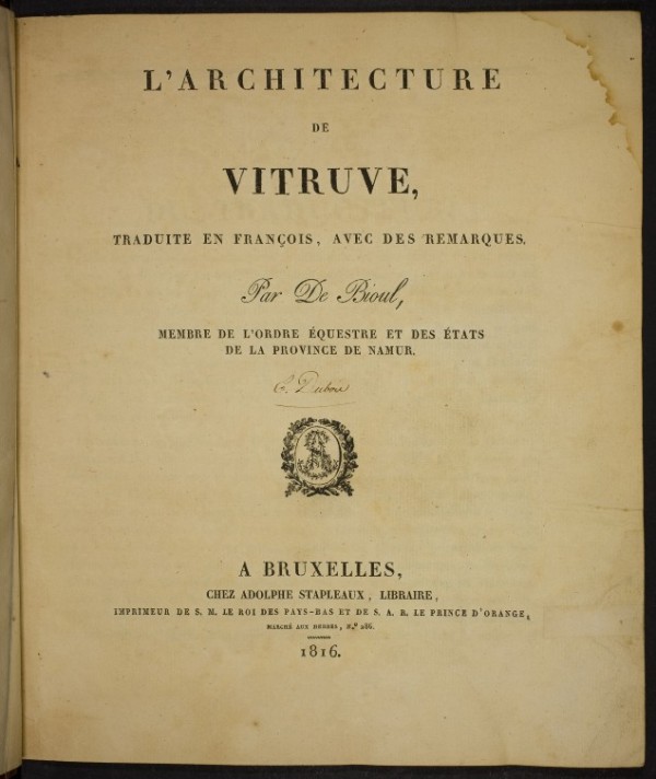 Digitalisate Moreau de Bioul 1816