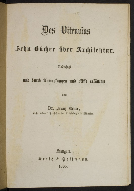 Digitalisate Reber 1865