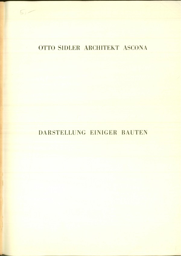 Digitalisate Otto Sidler 1946
